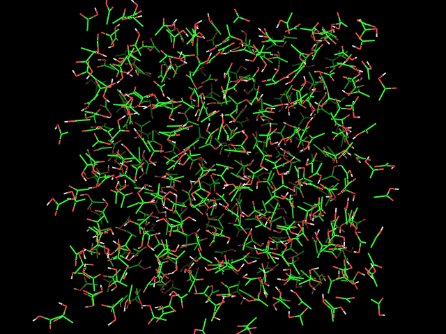 512 acetic acid.<br>Rectangular box; 512 molecules.<br><br>Click to toggle size.