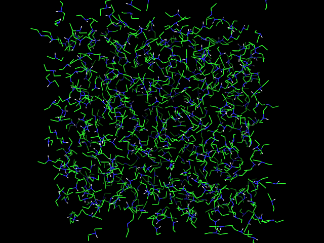 512 diethylamine.<br>Rectangular box; 512 molecules.<br><br>Click to toggle size.