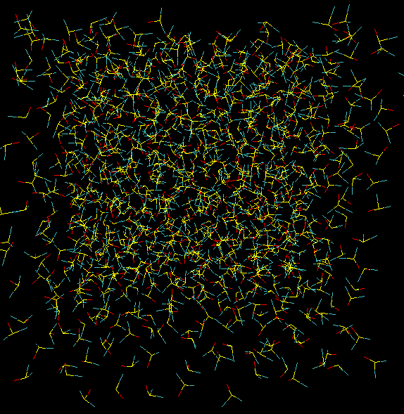 1024 DMSO.<br>Rectangular box; 1024 molecules.<br><br>Click to toggle size.